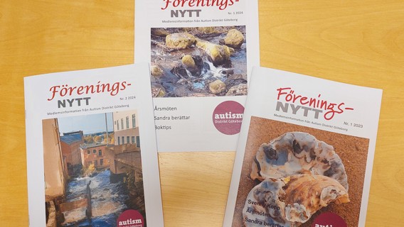 3 nummer av Föreningsnytt
