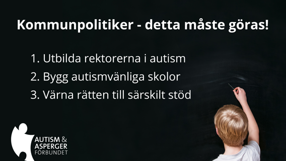 Bild med texten Kommunpolitiker - detta måste göras!